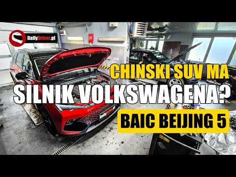 BAIC Beijing 5 test - we check if it really has a Volkswagen TSI engine under the hood