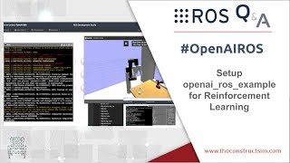[ROS Q&amp;A] 201 - Setup openai_ros_example for Reinforcement Learning