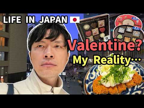 Lonely Japanese Salaryman's Solo Valentine : Routine of a Professional Single |Amazing Japanese food