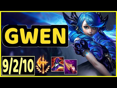 GWEN VS GNAR - 9/2/10 KDA TOP GAMEPLAY CHALLENGER I