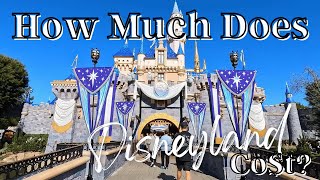How much a trip to Disneyland costs in 2023 (family of 4)