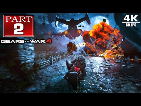 GEARS OF WAR 4 [ PART 2] Full Game Walkthrough No Commentary [PC 4K 60FPS]