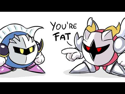 Galacta Knight Calls Meta Knight FAT (Kirby Comic Dub)