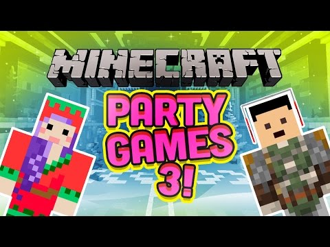 iHasCupquake - TIME TO PARTY! Minecraft Party Games 3 - Mini Games