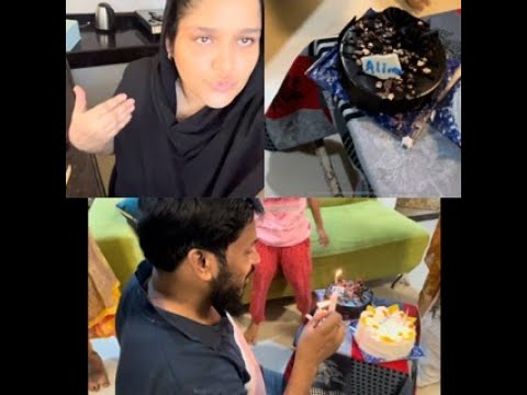Surprise birthday 🥳 || Thanks for the cake Ali n Alima 🥰 #vlog #birthday #subscribe