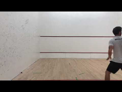 Serious Squash: High On The Backhand With Pace