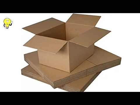 How to make cardboard organizer | cardboard craft | cardboard crafts easy | cardboard organizer Video