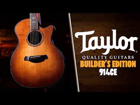 Taylor 900 Series | Builder's Edition 914ce - Wild Honey Burst 2024 image 11