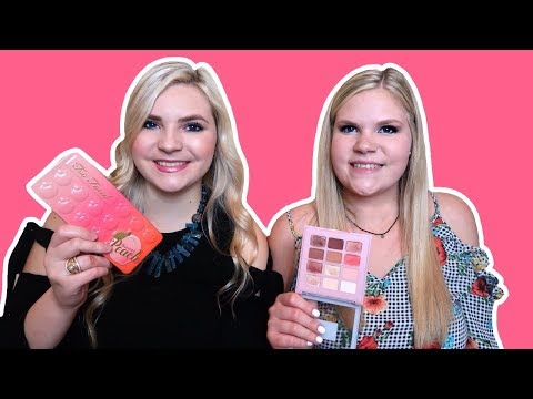 Too Faced Sweet Peach Palette DUPE!!! L'Oreal Paris Paradise Enchanted Eyeshadow Palette Video