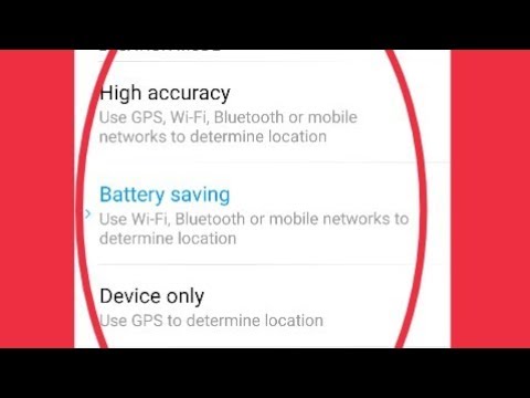 Location Mode Settings || Select High accuracy,Battery saving,Device only In Redmi Note 5 Pro