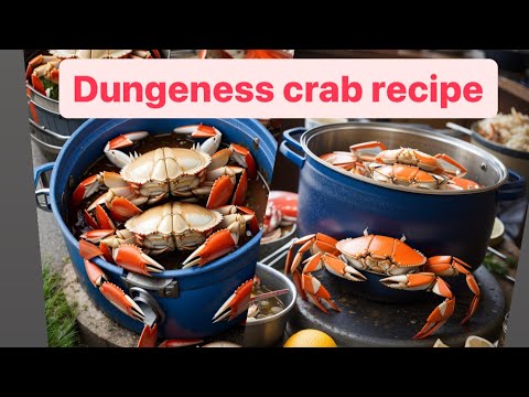 Dungeness crab boil recipe. ￼