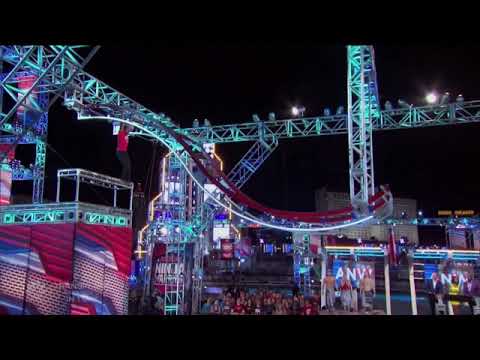 Najee Richardson Big Dipper Freestyle 2nd Attempt - American Ninja Warrior All Stars 2020