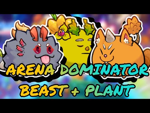 Mech Beast & Poison Plant / Axie Infinity classic  Arena Gameplay 2025 High MMR Battles