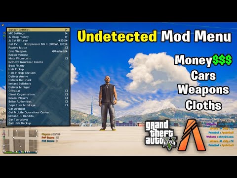 GTA V Mod Menu Undetected & Safe | Fivem Cheat And Fivem Admin Menu | 100% Safe with Download Links!