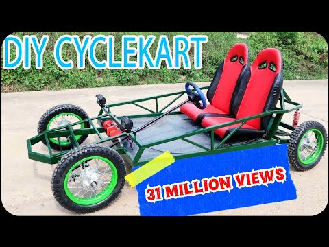 DIY CycleKart Build at Home – Buggy Car Tutorial with Upgrades