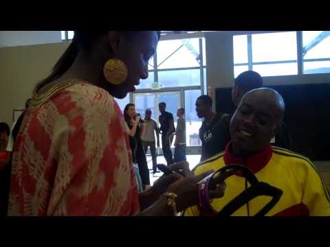Lisa Leslie Product Interview @ John Wooden Memorial Celebrity Basketball Game