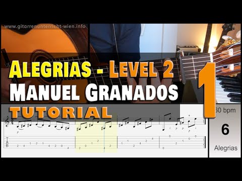 #Alegrias Fragments, (Manuel Granados) - Level 2, Nr. 1 - [Pulgar Exercise]