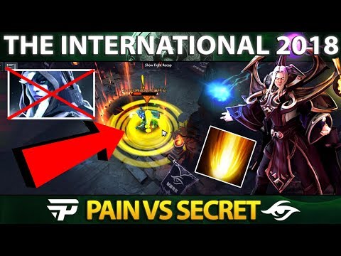 Most EPIC Invoker so FAR - w33 Invoker Player Perspective - Pain vs Secret Group Stage - Dota 2 #TI8