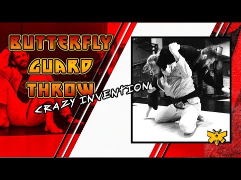 Butterfly Guard Kata Guruma - Connecting Judo and Jiu Jitsu Concepts || by Adam Wardziński