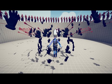 100x ARCHERS VS DARK PEASANT | TABS - Totally Accurate Battle Simulator