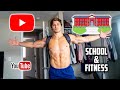 BALANCING SCHOOL, YOUTUBE, FITNESS!? Life As a College YouTuber