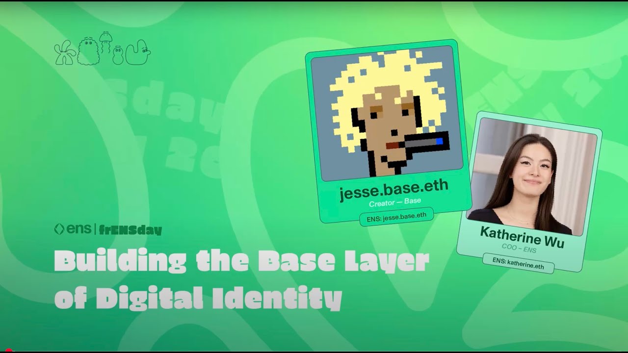 Building the Base Layer of Digital Identity | (Main Stage Talk #5)