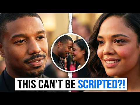 Michael B. Jordan & Tessa Thompson Acting Like a Married Couple?! THIS CAN'T BE SCRIPTED!