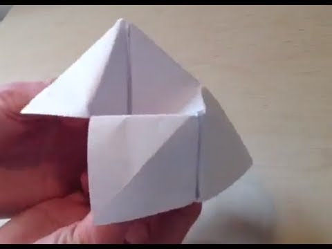 Faire une cocotte en papier - Cocotte en origami - Jeu facile