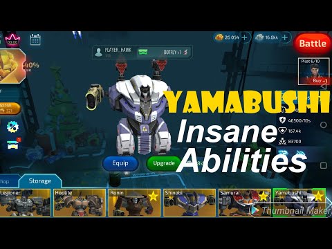 Robot Warfare YAMABUSHI Insane Abilities