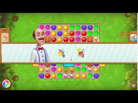 Gardenscapes level 625