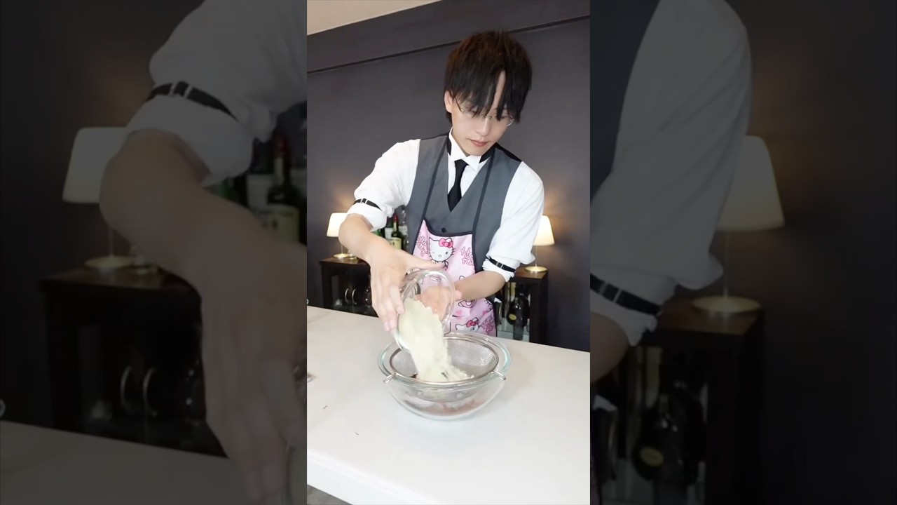 男がバレンタインにマカロン挑戦した結果… #見習い執事