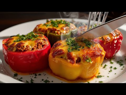 The Juiciest Stuffed Peppers I’ve Ever Made