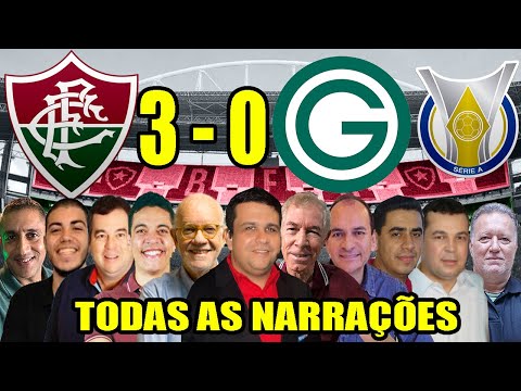 Todas as narrações - Fluminense 3 x 0 Goiás | Campeonato Brasileiro 2020