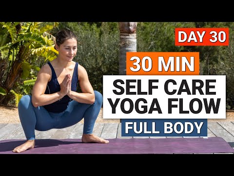 30 Min Self Care Yoga To Relax & Unwind | Day 30 June Improvers Challenge