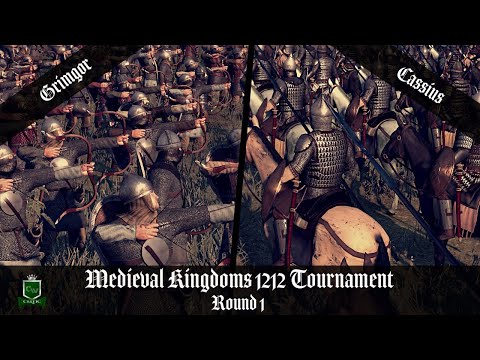 CASSIUS VS GRIMGOR! Medieval Kingdoms 1212 Tournament - ROUND 1