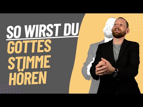 This video will help you hear God's voice