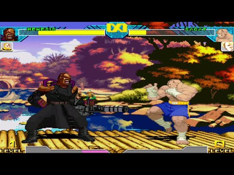 Nemesis VS Sagat & Vega I Marvel VS Capcom