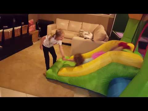 Gia and Sorina having a play day