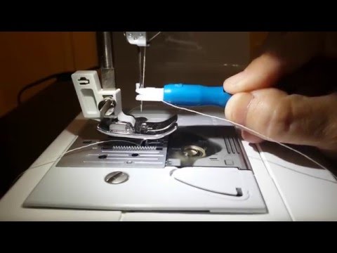Dritz Machine Needle Threader - How To Tutorial