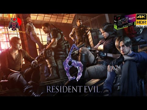 Resident Evil 6 Gameplay 4k Hdr Ultra hd 120 Fps | Pc Rtx 4090 Realistic Game Graphics