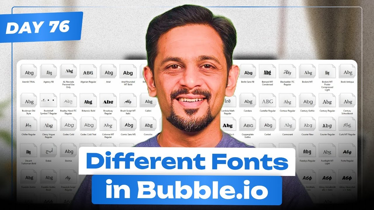 A Guide to Adding and Customizing Fonts in Bubble