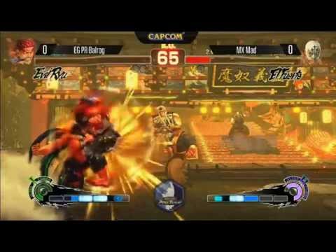 EG| PR Balrog (Evil Ryu/Balrog) vs MX Mad (El Fuerte) TFC 2014 USF4 Pools