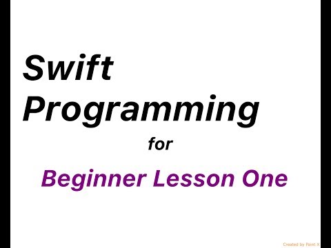 Variable & Constant in Swift  (Lesson 1)