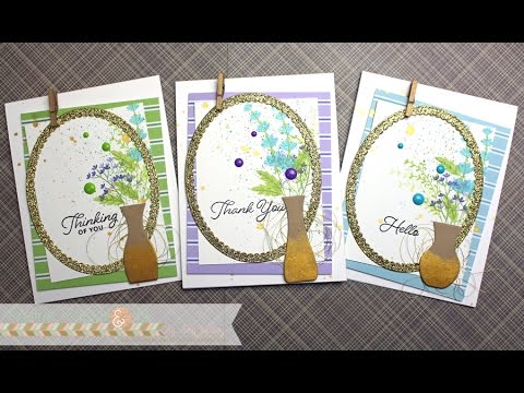 MFT Beautiful Blooms Card Trio