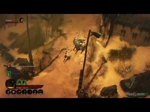 Diablo 3 PS3 Walkthrough 1080p - Nightmare ACT 2 Barbarian female AndrissGG Part 1
