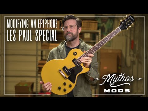 Modifying an Epiphone Les Paul Special | Mythos Mods