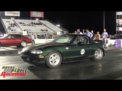9 second electric car 1/4 mile pass at Royal Purple Raceway