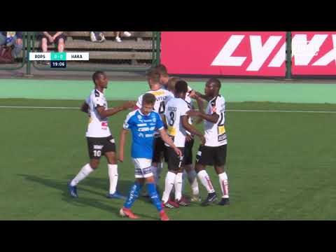 Veikkausliiga: RoPS - FC Haka 2-2, 17.7.2020 maalikooste
