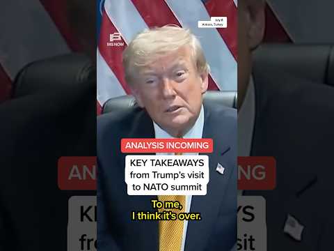 KEY TAKEAWAYS from Trump's visit to NATO summit