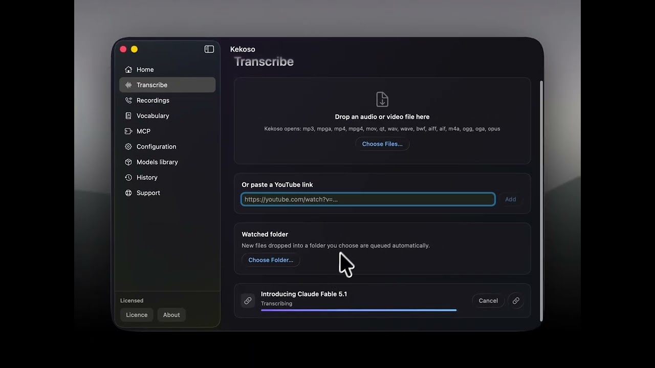 Kekoso demo video